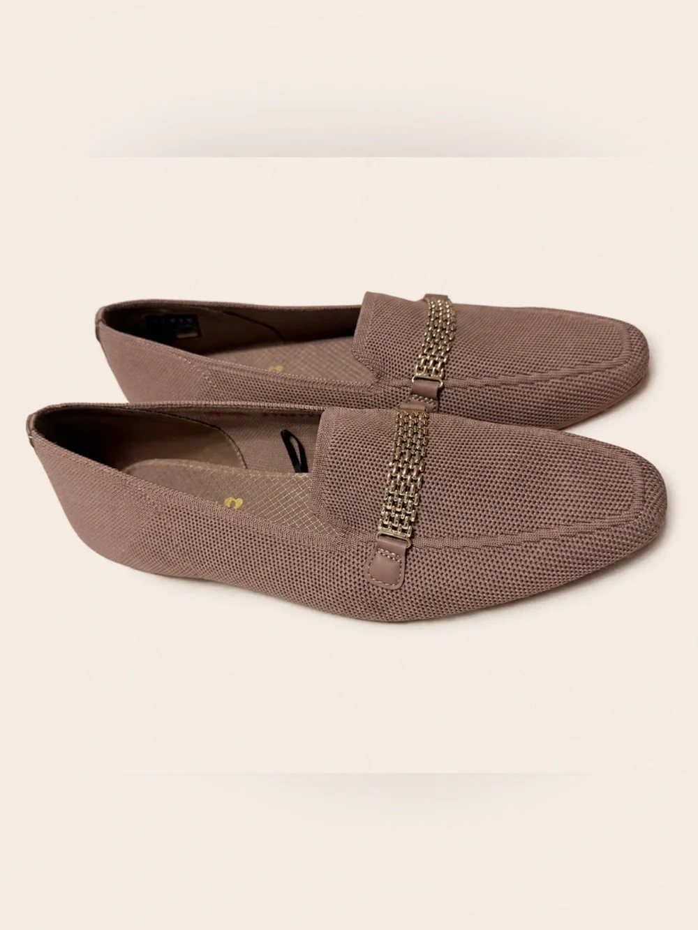 Skechers Air-Cooled Memory Foam Knit Loafers – Women’s Size 9
